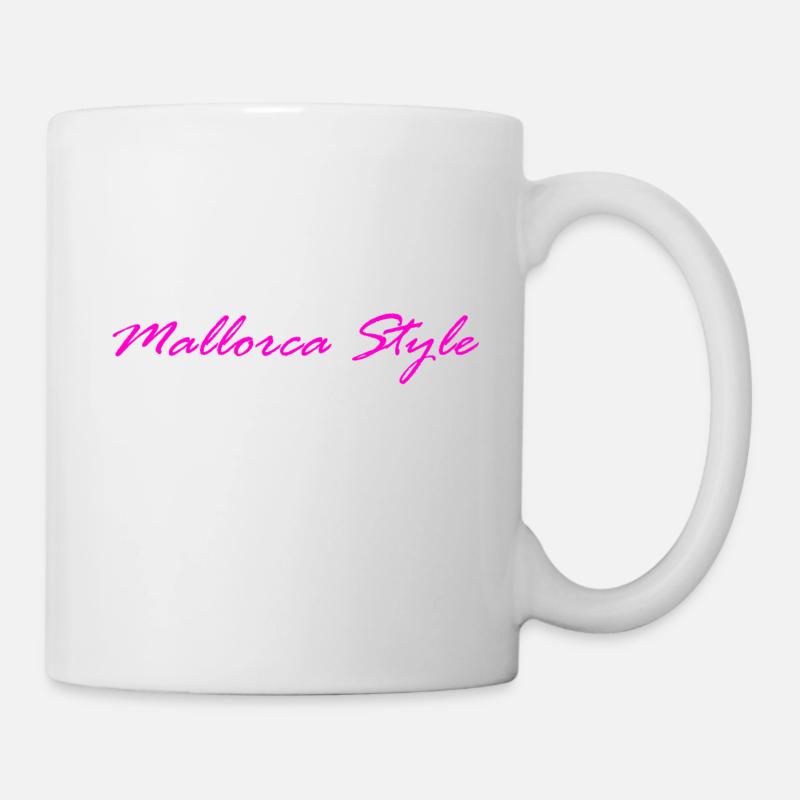 Style Majorque Mia Julia Party Summer Sun Malle - Mug blanc - blanc