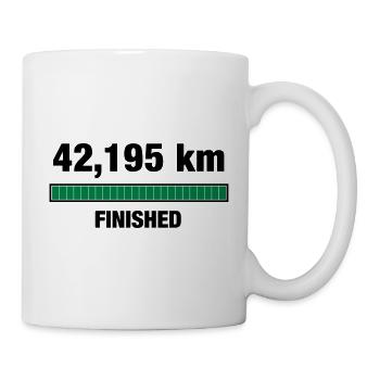 Marathon Finisher - Tasse - Weiß - Rechts