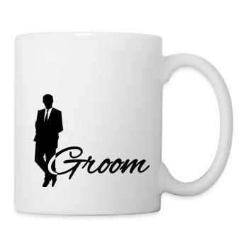 Groom - Tasse - Weiß - Rechts
