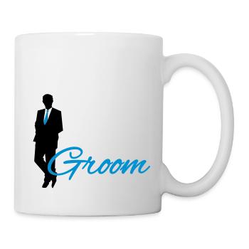 Groom - Tasse - Weiß - Rechts