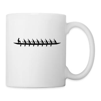 Bateau Chaloupe Canoe Rames Canoe Rowing Kayak - Mug blanc - blanc - Droite