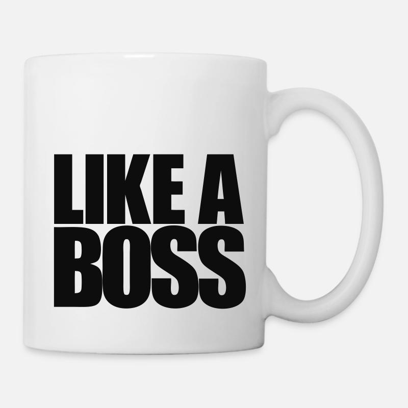 Like a Boss - Mug blanc - blanc