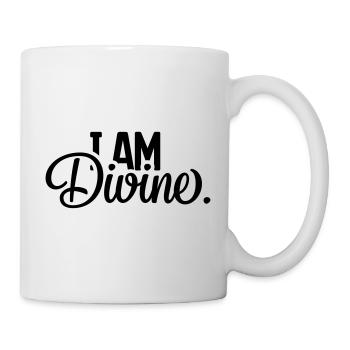 I AM Divine. - Mug - white - Right