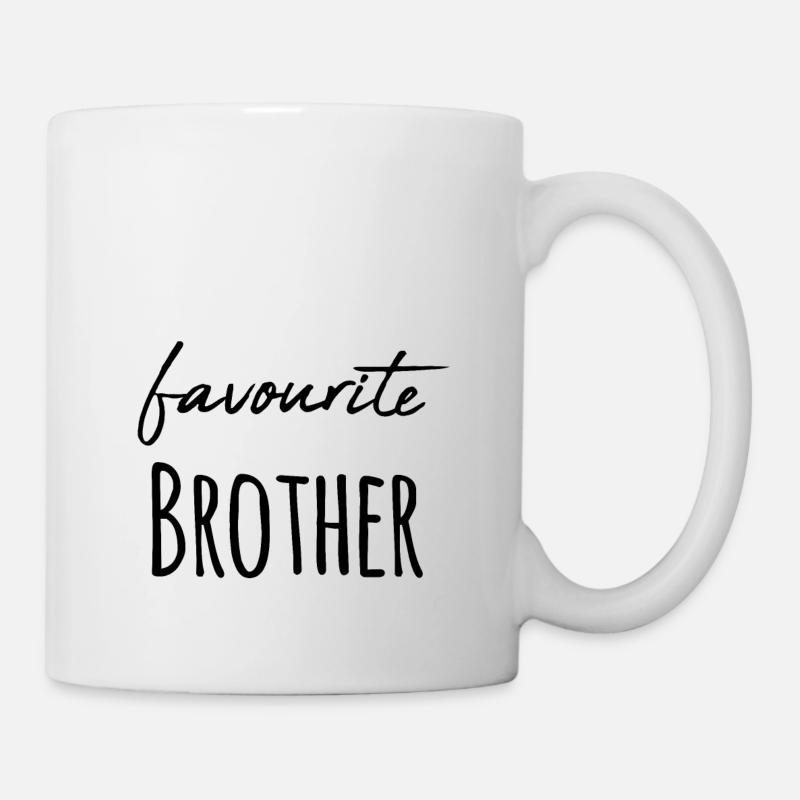 Favorite Brother Sibling / Gift - Mug - white