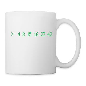 Lost Numbers - Mug - white - Right