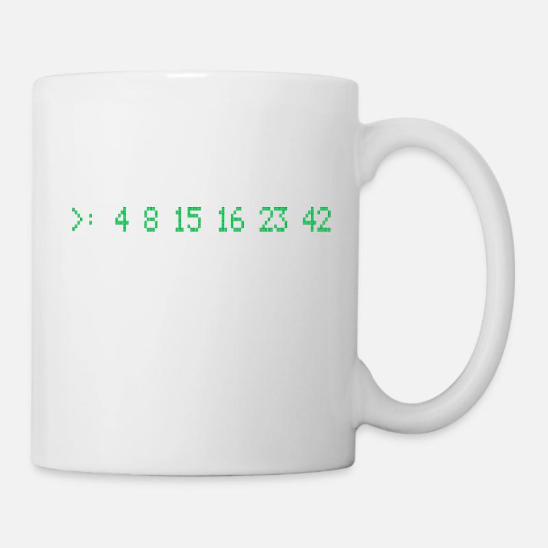 Lost Numbers - Mug blanc - blanc