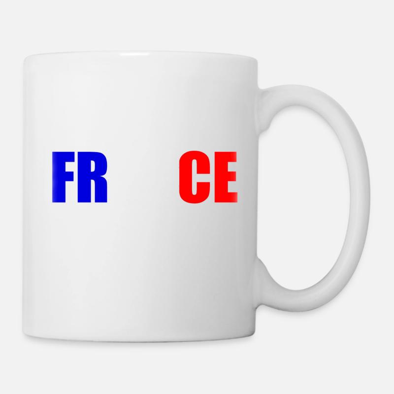 france - Tasse - Weiß
