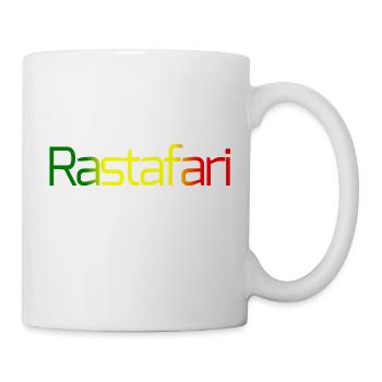 Rastafari - Mug blanc - blanc - Droite