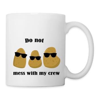 Potato crew squat gang potato gang - Mug - white - Right