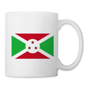 burundi - Tasse - Weiß - Rechts