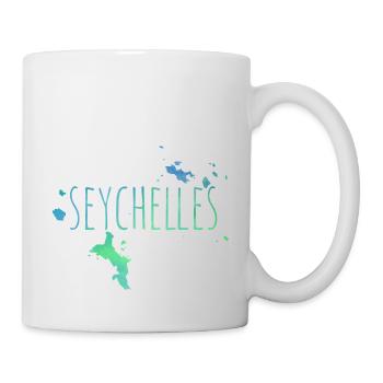 Seychelles - Tasse - Weiß - Rechts