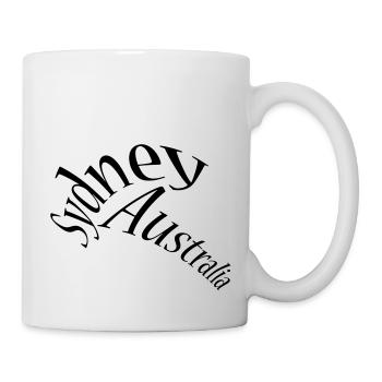 Sydney - Australia - Tasse - Weiß - Rechts