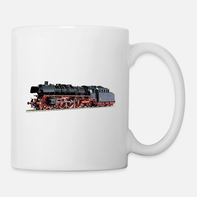 Locomotive à vapeur 03.10 - Mug blanc - blanc