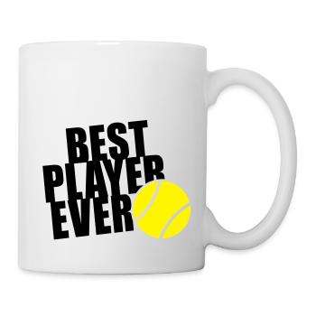 BEST TENNIS PLAYER EVER 2C - Mug - white - Right