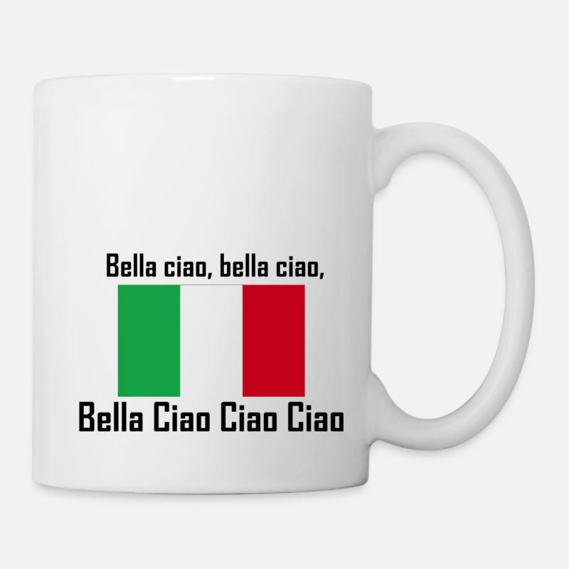 Bella Ciao Ciao Ciao summer hit party - Mug - white