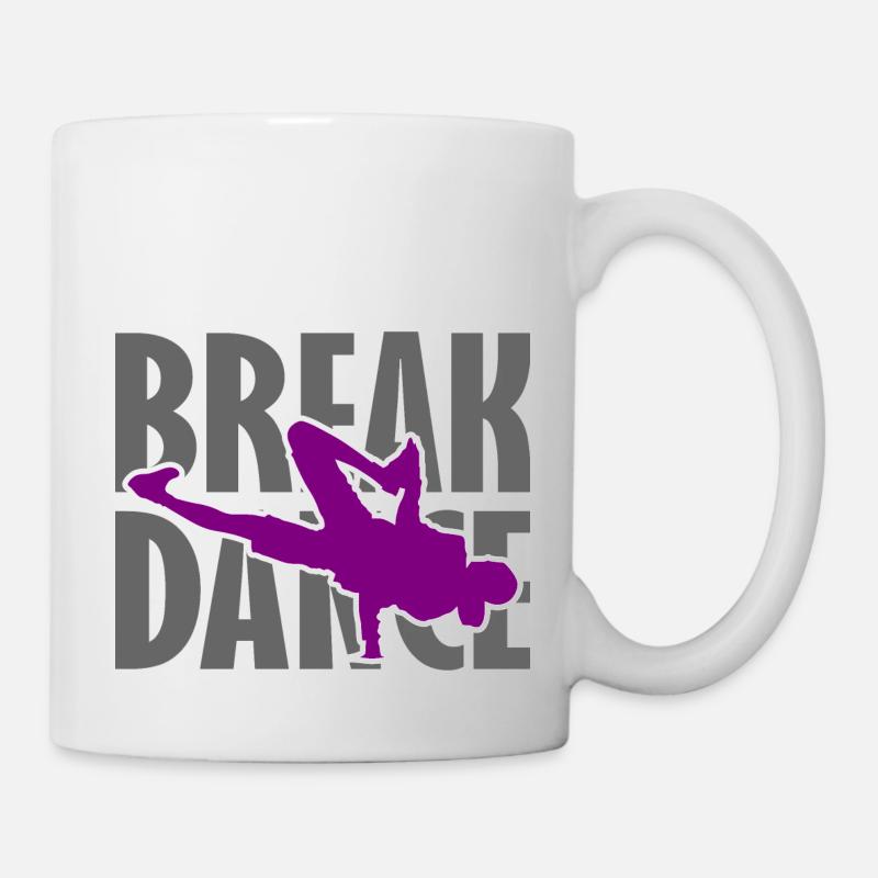 Breakdance Breakdancer Breakdancing Streetdance - Tasse - Weiß
