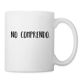 Espagnol? Pas de compromis! - Mug blanc - blanc - Droite