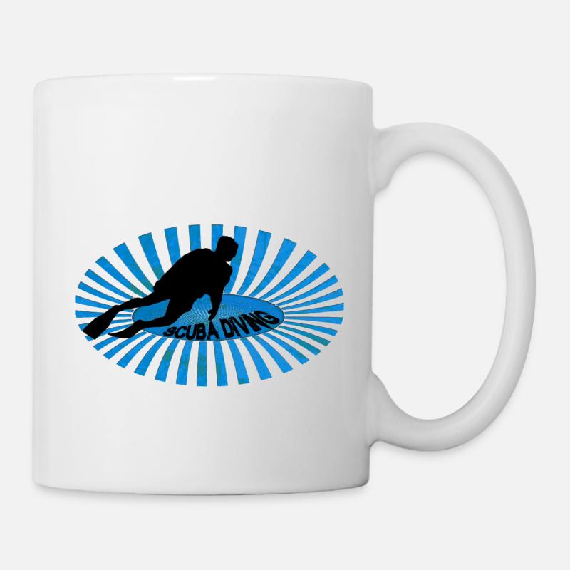 Scuba diving - Mug - white