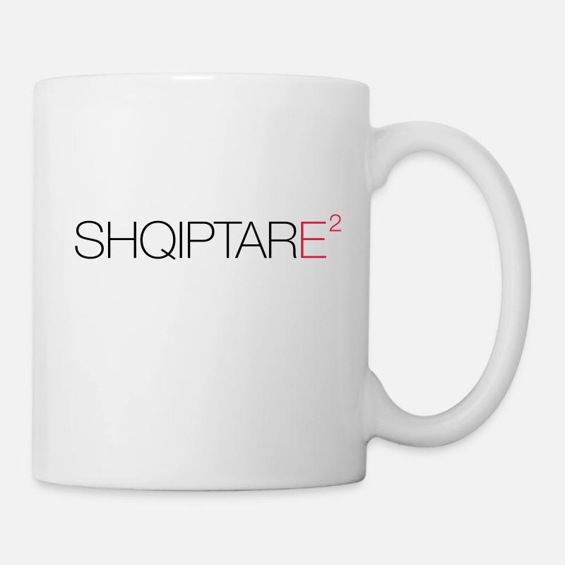 SHQIPTARE - Mug blanc - blanc