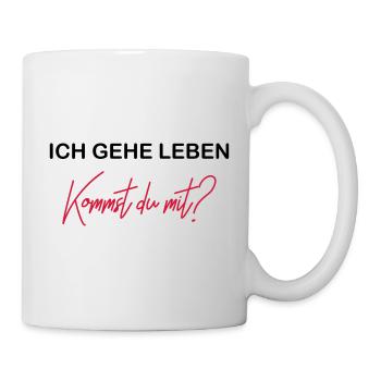 vie - Mug blanc - blanc - Droite