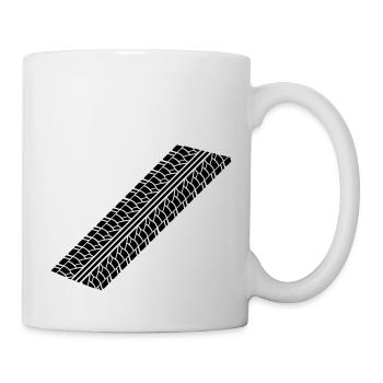 reifenspur__f1 - Mug blanc - blanc - Droite