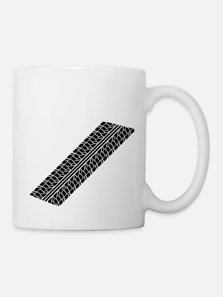 reifenspur__f1 - Mug blanc - blanc