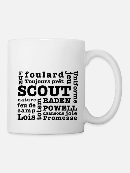 Scout Words - Mug - white