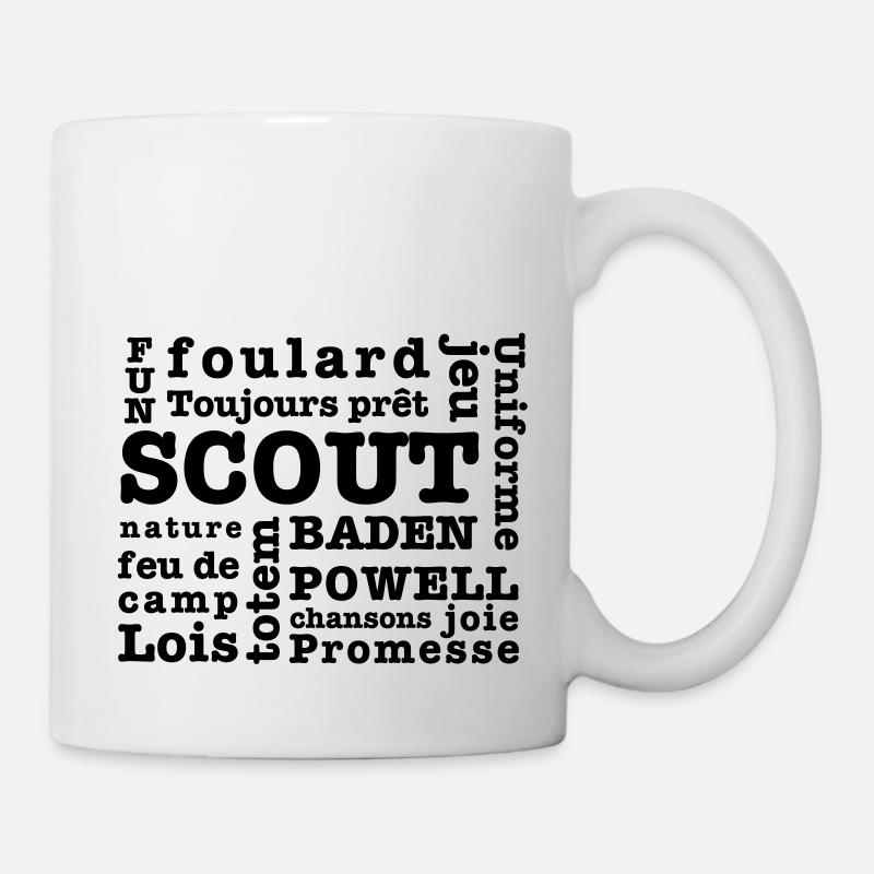 Scout Words - Mug blanc - blanc