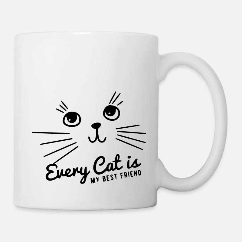 Every Cat is my best Friend - Tasse - Weiß