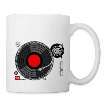 Dj Turntable - Mug - white - Right