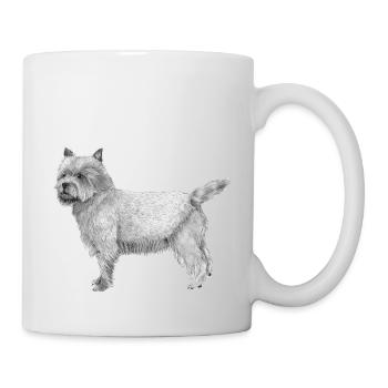 Cairn Terrier - Mug blanc - blanc - Droite