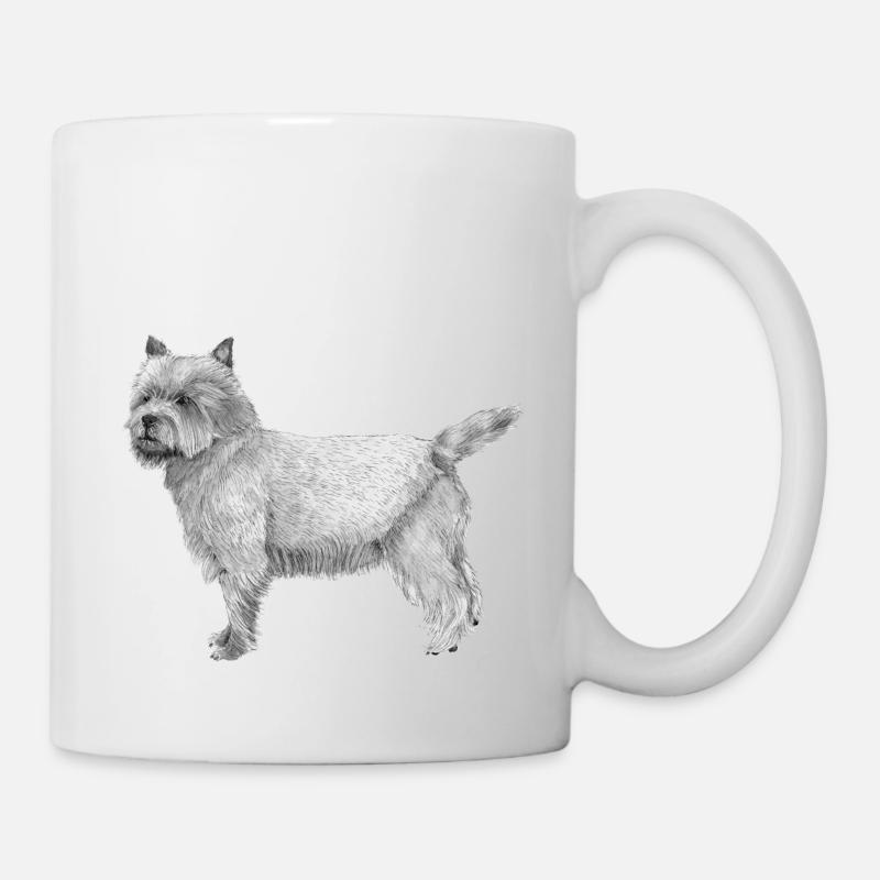 Cairn Terrier - Mug blanc - blanc
