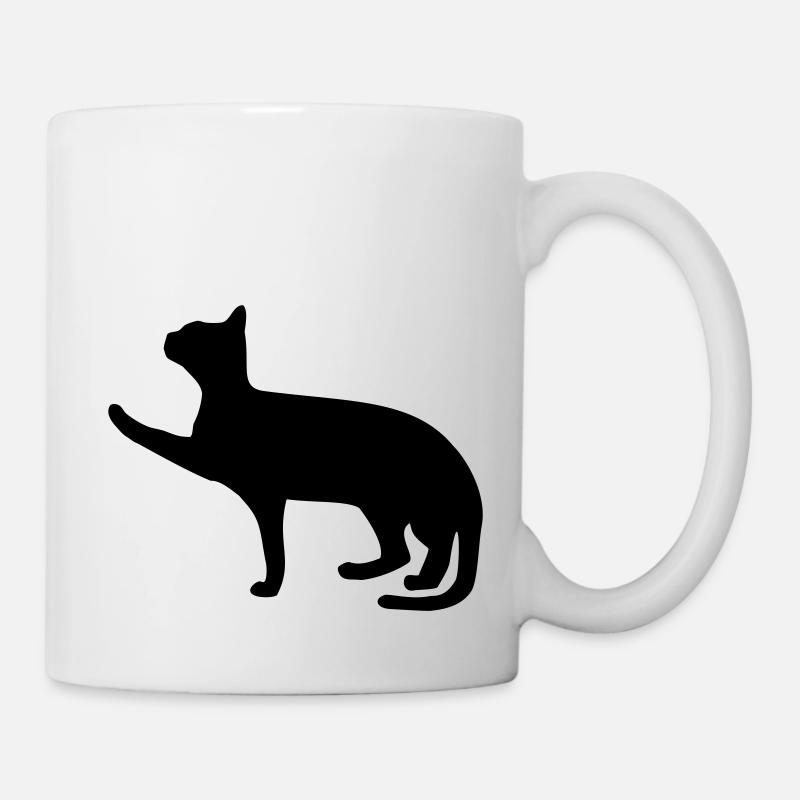 Katze - Tasse - Weiß