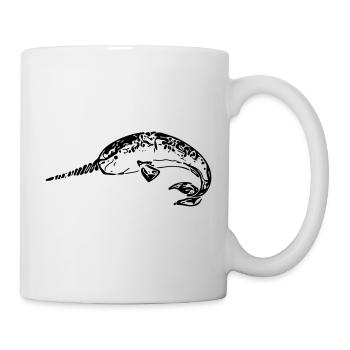 Narwal - Tasse - Weiß - Rechts
