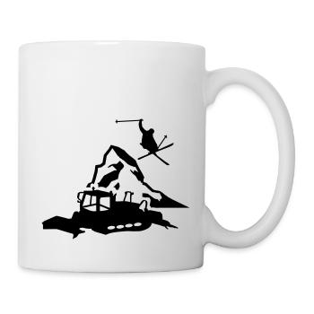 Cervin en Suisse - Mug blanc - blanc - Droite