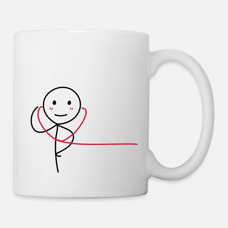 Ensemble pour toujours (scène 2 de 2) (Garçon) - Mug blanc - blanc