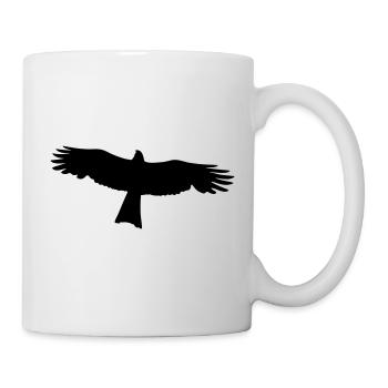 Falcon - Bird of Prey - Mug - white - Right