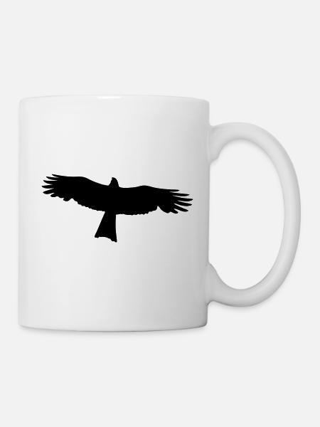 Falcon - Bird of Prey - Mug - white