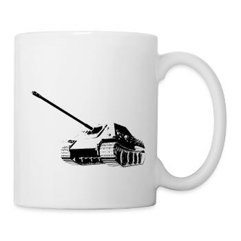 Jagdpanzer - Tasse - Weiß - Rechts