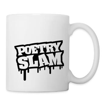 poetry_slam_gg1 - Mug blanc - blanc - Droite