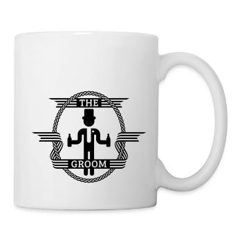 The Groom (1C) - Tasse - Weiß - Rechts