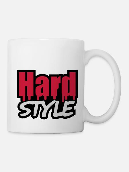 Hard Style - Tasse - Weiß