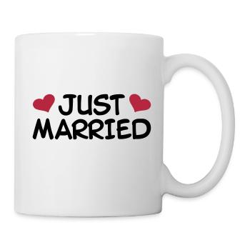 Just Married Mariage - Mug blanc - blanc - Droite
