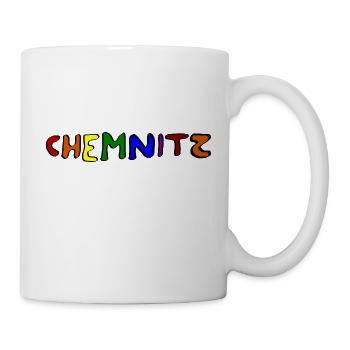 Chemnitz remains colourful - Mug - white - Right