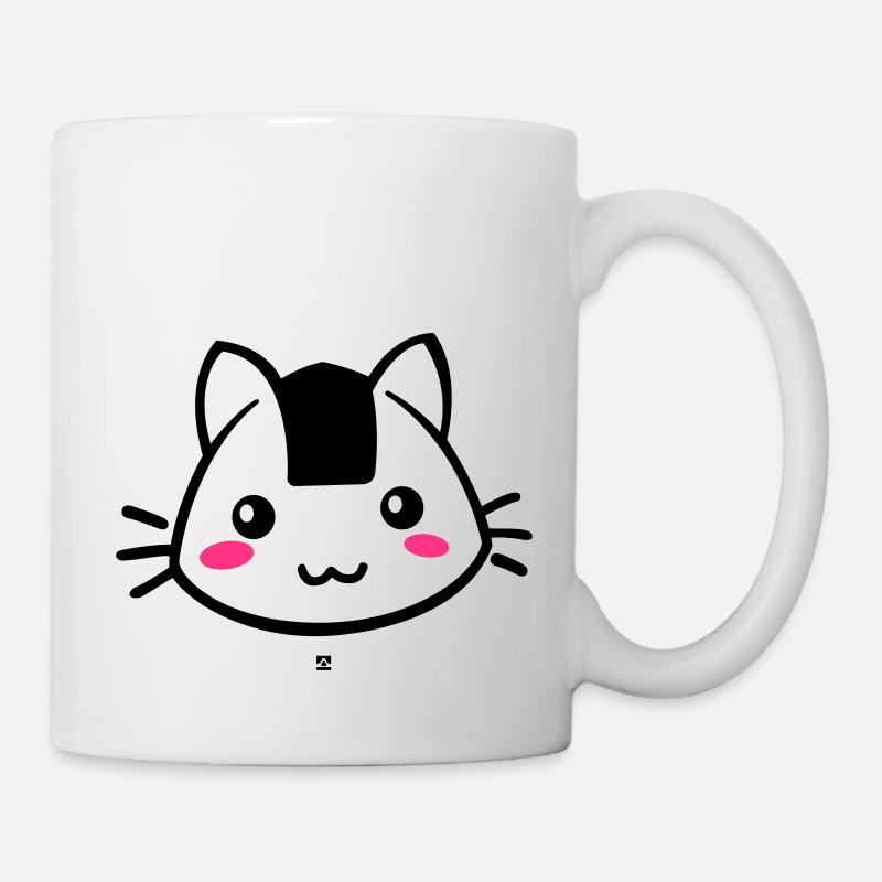 Onigiricat - chat onigiri - Mug blanc - blanc