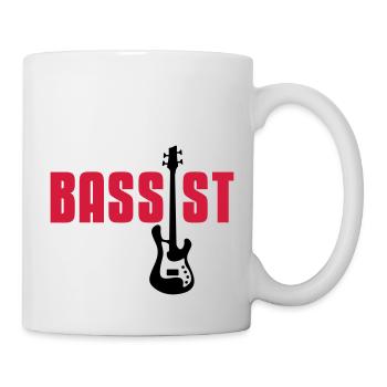 bassist - Tasse - Weiß - Rechts