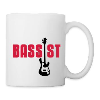 bassist - Tasse - Weiß - Rechts