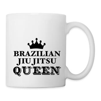 brazilian jiu jitsu bjj queen - Tasse - Weiß - Rechts