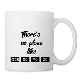 no place like home - Mug blanc - blanc - Droite