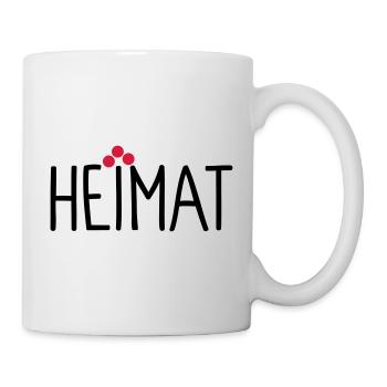 Heimat - Tasse - Weiß - Rechts